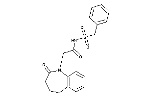 N-benzylsulfonyl-2-(2-keto-4,5-dihydro-3H-1-benzazepin-1-yl)acetamide