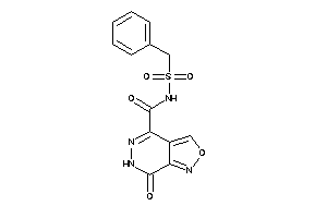 N-benzylsulfonyl-7-keto-6H-isoxazolo[3,4-d]pyridazine-4-carboxamide