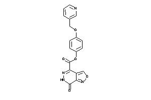 7-keto-6H-isoxazolo[3,4-d]pyridazine-4-carboxylic Acid [4-(3-pyridylmethoxy)phenyl] Ester