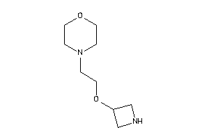 4-[2-(azetidin-3-yloxy)ethyl]morpholine