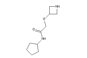 2-(azetidin-3-yloxy)-N-cyclopentyl-acetamide