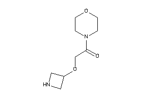 2-(azetidin-3-yloxy)-1-morpholino-ethanone