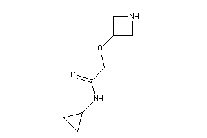 2-(azetidin-3-yloxy)-N-cyclopropyl-acetamide