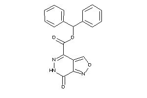 7-keto-6H-isoxazolo[3,4-d]pyridazine-4-carboxylic Acid Benzhydryl Ester
