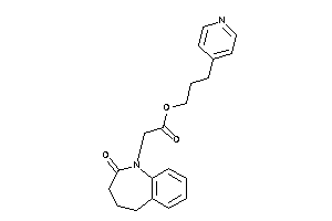 2-(2-keto-4,5-dihydro-3H-1-benzazepin-1-yl)acetic Acid 3-(4-pyridyl)propyl Ester