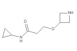 3-(azetidin-3-yloxy)-N-cyclopropyl-propionamide