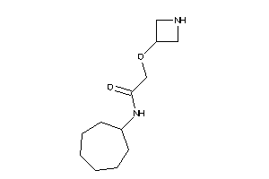 2-(azetidin-3-yloxy)-N-cycloheptyl-acetamide