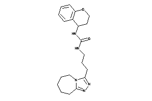 1-chroman-4-yl-3-[3-(6,7,8,9-tetrahydro-5H-[1,2,4]triazolo[4,3-a]azepin-3-yl)propyl]urea