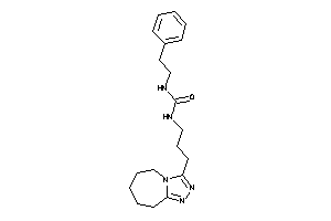 1-phenethyl-3-[3-(6,7,8,9-tetrahydro-5H-[1,2,4]triazolo[4,3-a]azepin-3-yl)propyl]urea