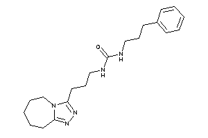 1-(3-phenylpropyl)-3-[3-(6,7,8,9-tetrahydro-5H-[1,2,4]triazolo[4,3-a]azepin-3-yl)propyl]urea