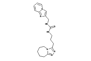 1-(imidazo[1,2-a]pyridin-2-ylmethyl)-3-[3-(6,7,8,9-tetrahydro-5H-[1,2,4]triazolo[4,3-a]azepin-3-yl)propyl]urea