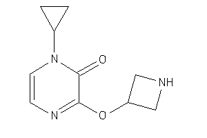 3-(azetidin-3-yloxy)-1-cyclopropyl-pyrazin-2-one