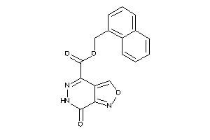 7-keto-6H-isoxazolo[3,4-d]pyridazine-4-carboxylic Acid 1-naphthylmethyl Ester