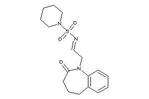 N-[2-(2-keto-4,5-dihydro-3H-1-benzazepin-1-yl)ethylidene]piperidine-1-sulfonamide