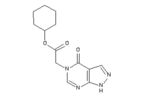 2-(4-keto-1H-pyrazolo[3,4-d]pyrimidin-5-yl)acetic Acid Cyclohexyl Ester