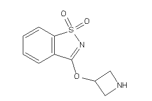 3-(azetidin-3-yloxy)-1,2-benzothiazole 1,1-dioxide