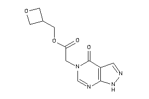 Image of 2-(4-keto-1H-pyrazolo[3,4-d]pyrimidin-5-yl)acetic Acid Oxetan-3-ylmethyl Ester