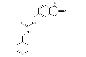 1-(cyclohex-3-en-1-ylmethyl)-3-[(2-ketoindolin-5-yl)methyl]urea