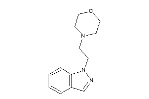 4-(2-indazol-1-ylethyl)morpholine