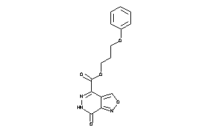 7-keto-6H-isoxazolo[3,4-d]pyridazine-4-carboxylic Acid 3-phenoxypropyl Ester
