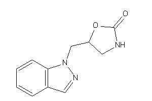 5-(indazol-1-ylmethyl)oxazolidin-2-one