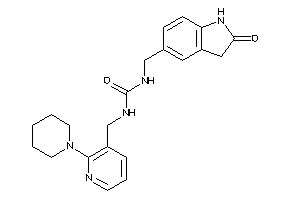 1-[(2-ketoindolin-5-yl)methyl]-3-[(2-piperidino-3-pyridyl)methyl]urea