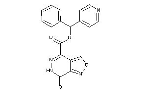 7-keto-6H-isoxazolo[3,4-d]pyridazine-4-carboxylic Acid [phenyl(4-pyridyl)methyl] Ester