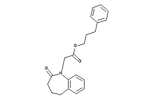 2-(2-keto-4,5-dihydro-3H-1-benzazepin-1-yl)acetic Acid 3-phenylpropyl Ester