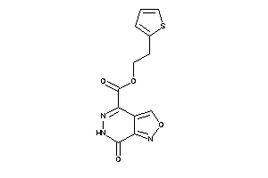 7-keto-6H-isoxazolo[3,4-d]pyridazine-4-carboxylic Acid 2-(2-thienyl)ethyl Ester