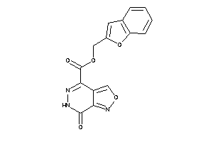 7-keto-6H-isoxazolo[3,4-d]pyridazine-4-carboxylic Acid Benzofuran-2-ylmethyl Ester