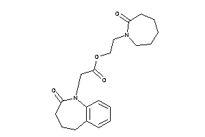 2-(2-keto-4,5-dihydro-3H-1-benzazepin-1-yl)acetic Acid 2-(2-ketoazepan-1-yl)ethyl Ester