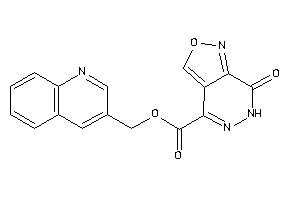 Image of 7-keto-6H-isoxazolo[3,4-d]pyridazine-4-carboxylic Acid 3-quinolylmethyl Ester