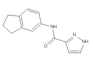 N-indan-5-yl-1H-pyrazole-3-carboxamide