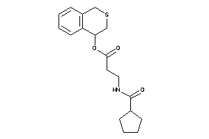 3-(cyclopentanecarbonylamino)propionic Acid Isothiochroman-4-yl Ester