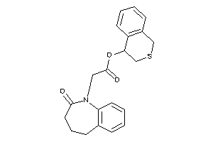 2-(2-keto-4,5-dihydro-3H-1-benzazepin-1-yl)acetic Acid Isothiochroman-4-yl Ester