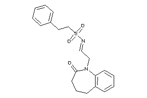 N-[2-(2-keto-4,5-dihydro-3H-1-benzazepin-1-yl)ethylidene]-2-phenyl-ethanesulfonamide