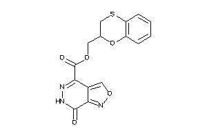 7-keto-6H-isoxazolo[3,4-d]pyridazine-4-carboxylic Acid 2,3-dihydro-1,4-benzoxathiin-2-ylmethyl Ester