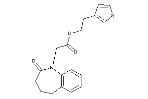 Image of 2-(2-keto-4,5-dihydro-3H-1-benzazepin-1-yl)acetic Acid 2-(3-thienyl)ethyl Ester