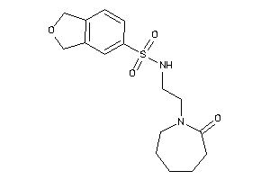 N-[2-(2-ketoazepan-1-yl)ethyl]phthalan-5-sulfonamide