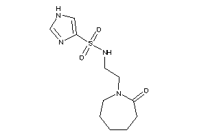 N-[2-(2-ketoazepan-1-yl)ethyl]-1H-imidazole-4-sulfonamide