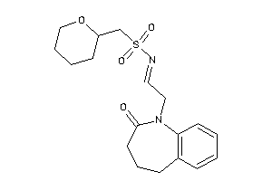 N-[2-(2-keto-4,5-dihydro-3H-1-benzazepin-1-yl)ethylidene]-1-tetrahydropyran-2-yl-methanesulfonamide