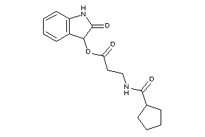 3-(cyclopentanecarbonylamino)propionic Acid (2-ketoindolin-3-yl) Ester