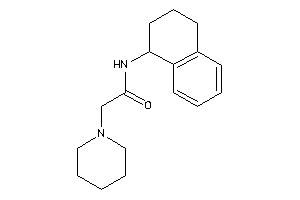 2-piperidino-N-tetralin-1-yl-acetamide