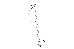 2-(1,1-diketothiolan-3-yl)acetic Acid 3-phenylpropyl Ester