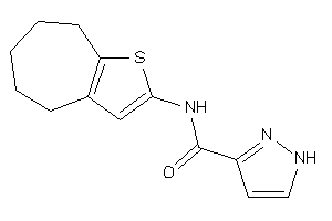 N-(5,6,7,8-tetrahydro-4H-cyclohepta[b]thiophen-2-yl)-1H-pyrazole-3-carboxamide