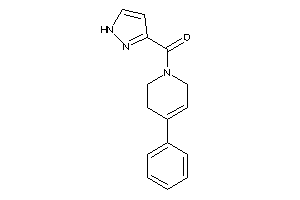 (4-phenyl-3,6-dihydro-2H-pyridin-1-yl)-(1H-pyrazol-3-yl)methanone