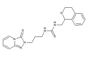 1-(isochroman-1-ylmethyl)-3-[3-(3-keto-[1,2,4]triazolo[4,3-a]pyridin-2-yl)propyl]urea