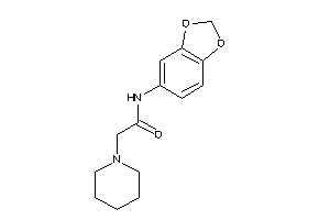 Image of N-(1,3-benzodioxol-5-yl)-2-piperidino-acetamide