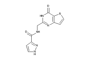 Image of N-[(4-keto-3H-thieno[3,2-d]pyrimidin-2-yl)methyl]-1H-pyrazole-3-carboxamide