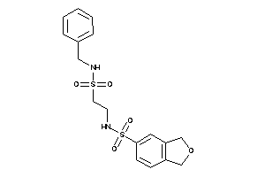 N-[2-(benzylsulfamoyl)ethyl]phthalan-5-sulfonamide